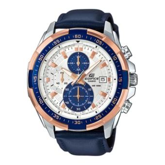 Gambar Casio Edifice Efr 539L 7CV  Jam Tangan Pria (Blue Leather)