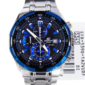 Casio Edifice Men's Silver Stainless Steel Strap Watch EFR-539D-1A2  