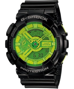 Gambar CASIO G   SHOCK GA 110 HITAM HIJAU