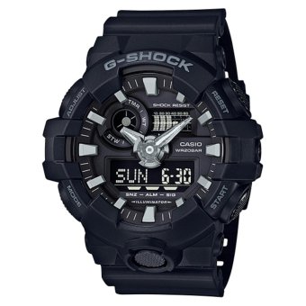 Gambar Casio G Shock Men s Black Resin Strap Watch GA 700 1B   intl