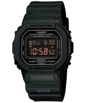 Gambar Casio Jam Tangan Pria   Hitam   Strap Rubber   Watch DW 5600MS 1D