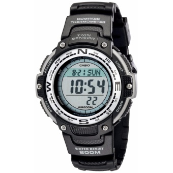 Casio Men's SGW100-1V Twin Sensor Digital Black Watch  