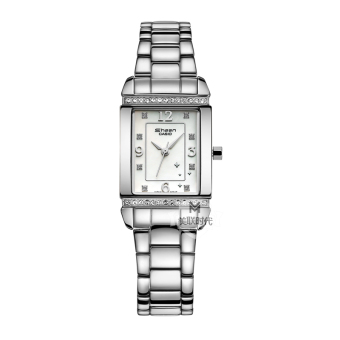 Gambar Casio shn 4016d 7a berlian ms. asli perempuan baja bentuk perempuan jam tangan jam tangan