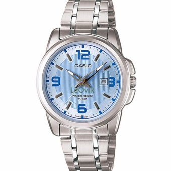 Casio Standard LTP-1314D-2AVDF - Jam Tangan wanita - Silver - Strap Stainless Steel - LM  