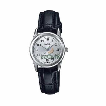 Casio Standard LTP-V001L-7B - Jam Tangan wanita - Black - Strap Leather  