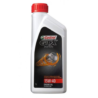 Gambar Castrol Oli Gtx Diesel 10w 40 1 Liter (Asli Castrol Indonesia)