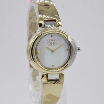 Gambar Cerruti 1881 CRM125STG28MG   Jam Tangan Wanita   Bahan Tali Stainless Steel   Gold