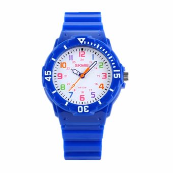 Gambar Children table waterproof quartz watch jelly color male and femalestudent sports watch   intl