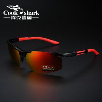 Gambar Cookshark pengemudi mobil mengemudi malam visi cermin kacamata hitam