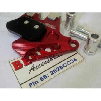 Gambar Cover Kaliper Pelindung Pala Babi Vixion Full Cnc red