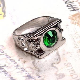 Crystal Green Lantern Ring Party Ring For Men Jewelry - Intl Juli 2018 - 2 Crystal Green Lantern Ring Party Ring For Men Jewelry - intl - 2