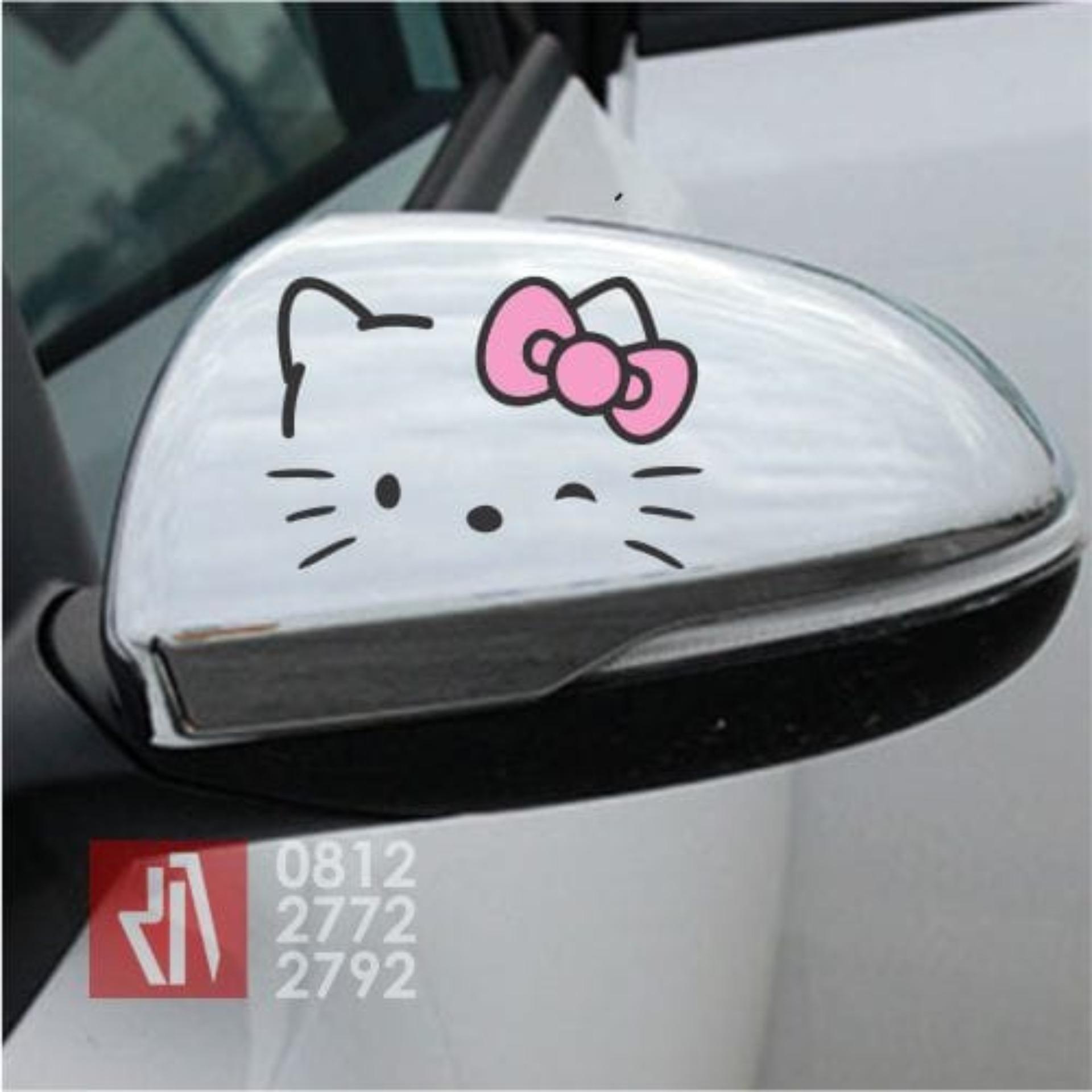 Periksa Peringkat Cutting Sticker Mobil Hello Kitty Paket 1 Murah