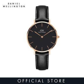 Gambar Daniel Wellington Classic Petite Sheffield Black Watch 32mm Rose Gold