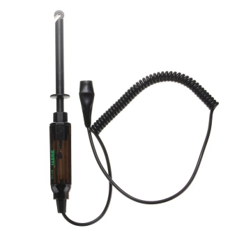 Gambar DC 6V 12V 24V Hook Probe Test Light Pencil Car Truck MotorcycleCircuit Tester Black   intl