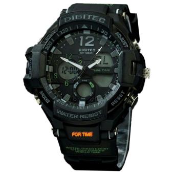 Gambar Digitec   DG2094T   Jam Tangan Pria   Karet   Hitam hijau