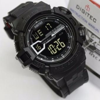 Gambar Digitec   DG2110M   Jam Tangan Pria   Strap Karet   Hitam