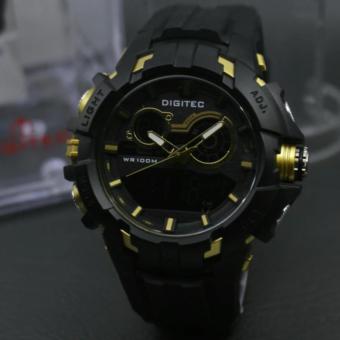 Gambar Digitec DG3042 PRT   Dual Time   Rubber Strap