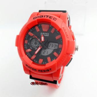 Gambar Digitec Dual Time DG3039   Jam Tangan Sport Wanita   Rubber Strap