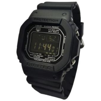 Digitec Jam tangan digital DG-2016RE Original Full hitam  