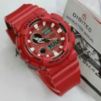 Gambar Digitec Jam Tangan Sport DG 2108 Original Merah