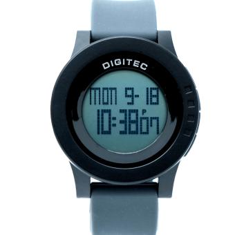 Gambar Digitec Men s   DG 3037 HITAM TALI ABU   DIGITAL   STRAP RUBBER