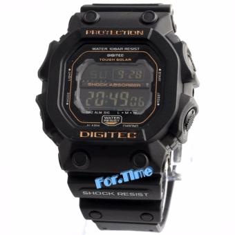 Gambar Digitec Original   DG2012M   Jam Tangan Pria   Strap Karet   Hitam Kuning