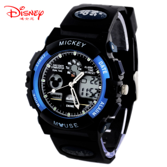 Gambar Disney Anak Mickey tahan air siswa jam digitec jam tangan anak