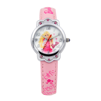 Gambar Disney gadis Barbie boneka gadis jam tangan jam tangan anak