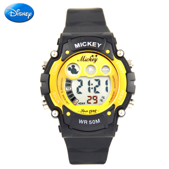 Gambar Disney Lucu Tahan Air Jelly Digital Elektronik Jam Tangan Jam Tangan Anak