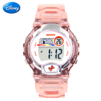 Gambar Disney Lucu Tahan Air Jelly Digital Elektronik Jam Tangan Jam Tangan Anak