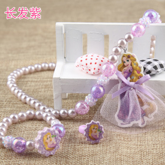 Gambar Disney Princess gadis anak gelang kalung