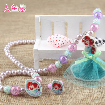 Gambar Disney Princess gadis anak gelang kalung