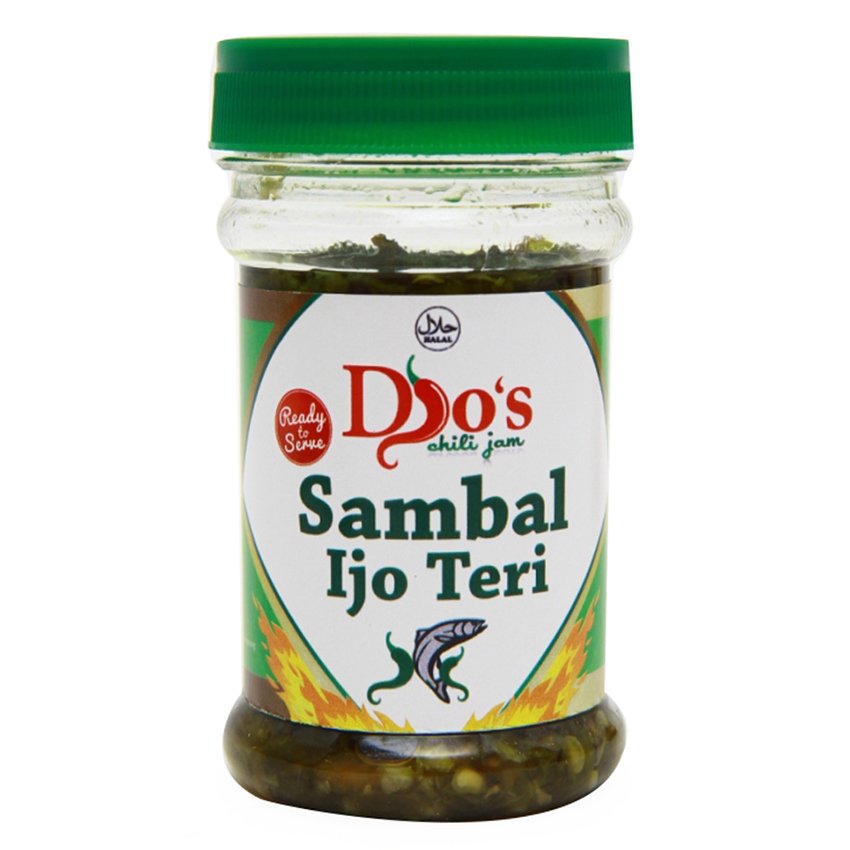 Djo's Chili Jam Sambel Ijo Teri