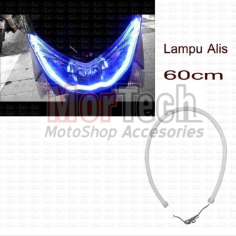 Gambar DRL Lampu LED Alis Flexible Fleksibel 60 cm Jupiter Mx Putih
