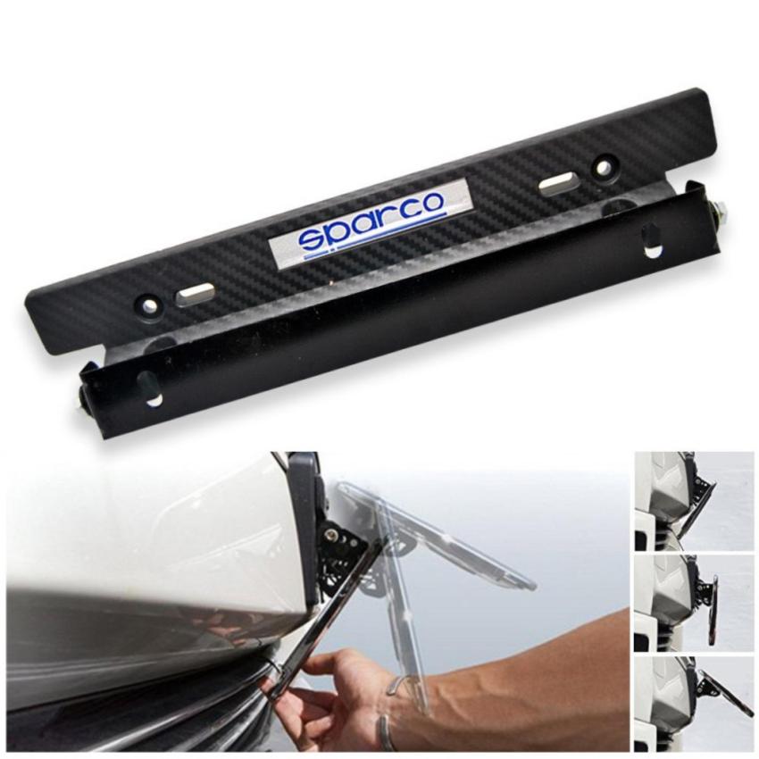 Dudukan Plat Nomor JDM Carbon 3D SPARCO