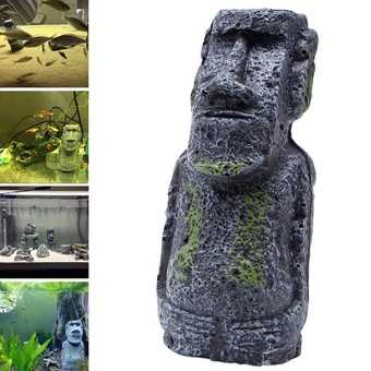 Gambar Easter Island Stone Stone Resin Crafts Antique Roman Portrait   intl