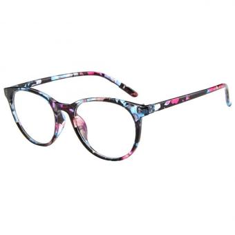 Gambar EOZY 2016 New Unisex Korea Style Vintage Eyeglasses Frames High Quality Eye Glasses (Retro Blue)   Intl