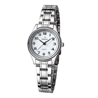equipn Genuine brand Swiss watch digital steel watch retro watch wholesale one on behalf of women (White)  