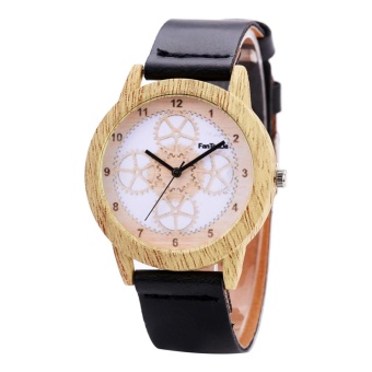 Famous Wood Alloy Female Watch Women Natural Quartz Movement(Not Specified)-one size - intl  