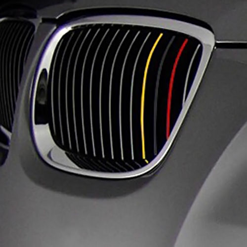 Fancytoy Comebuy88 Kisi-Kisi Vinil Strip Stiker Untuk BMW M3 M5 E36E46 E60 E90 E92
