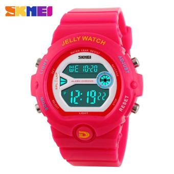 Fashion Skmei Luxury Brand Women Sport Watches LED Electronic Digital Watch 50M Waterproof Outdoor Dress Wristwatches 4COLORS - intl  