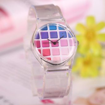 Fashion Watch - Jam Tangan Wanita dan Pria - Strap Karet - Putih - Model Swatch - FW0028White2  