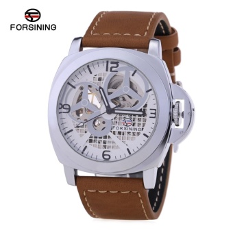 Gambar Forsining F201672005 Men Auto Mechanical Watch Luminous Hollow out Dial Wristwatch   intl