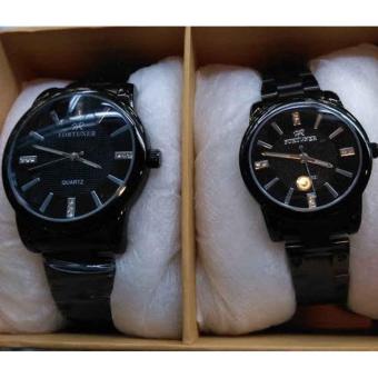 Fortuner Jam Tangan Couple - Stainless Steel  