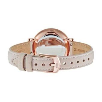 Harga Fossil Watch Jacqueline Pink Stainless Steel Case Leather Strap ...