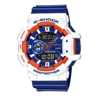 Gambar G Shock GA 400CS 7A   Jam Tangan Pria   Biru   Resin band