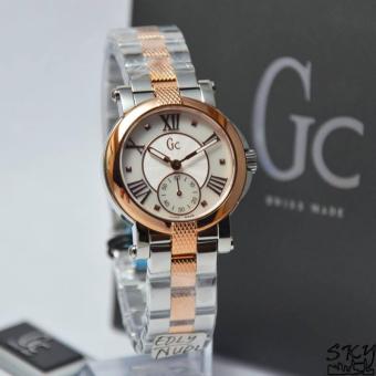Gc Guess Collection Original Swiss Made X50003L1S (Silver + Rosegold)  