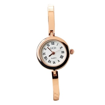 GEDI Ladies Fashion Watch Chain Quartz Watch Chain Watch Gold - intl  