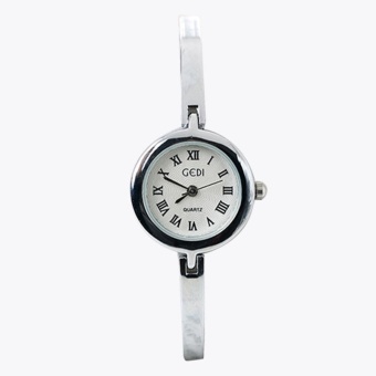 GEDI Ladies Fashion Watch Chain Quartz Watch Chain Watch Silver - intl  