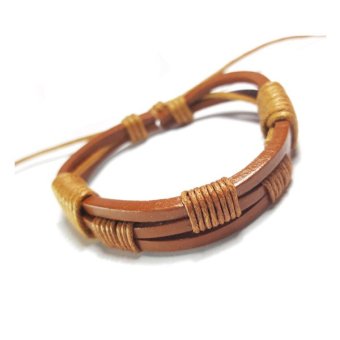 jual gelang kulit asli gelang lilit leather bracelet coklat skytop indonesia di lazada jual gelang kulit asli gelang lilit leather bracelet coklat skytop indonesia di lazada
